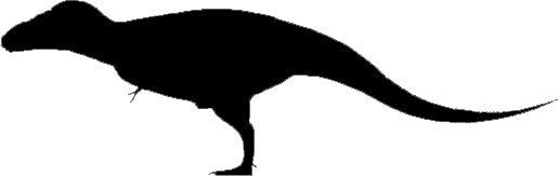 Silhouette Théropodes (illustration non disponible)